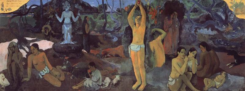 Paul Gauguin D ou venous-nous Norge oil painting art